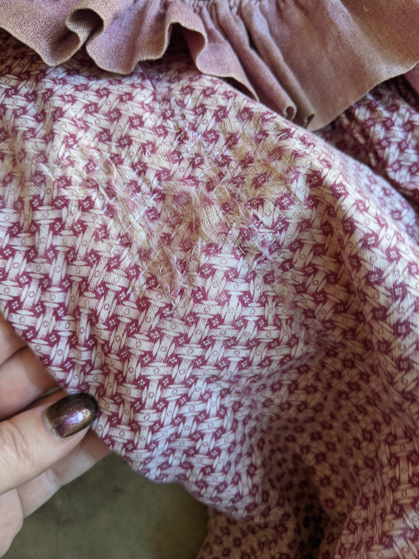 Turn of the Century Wrapper Dress