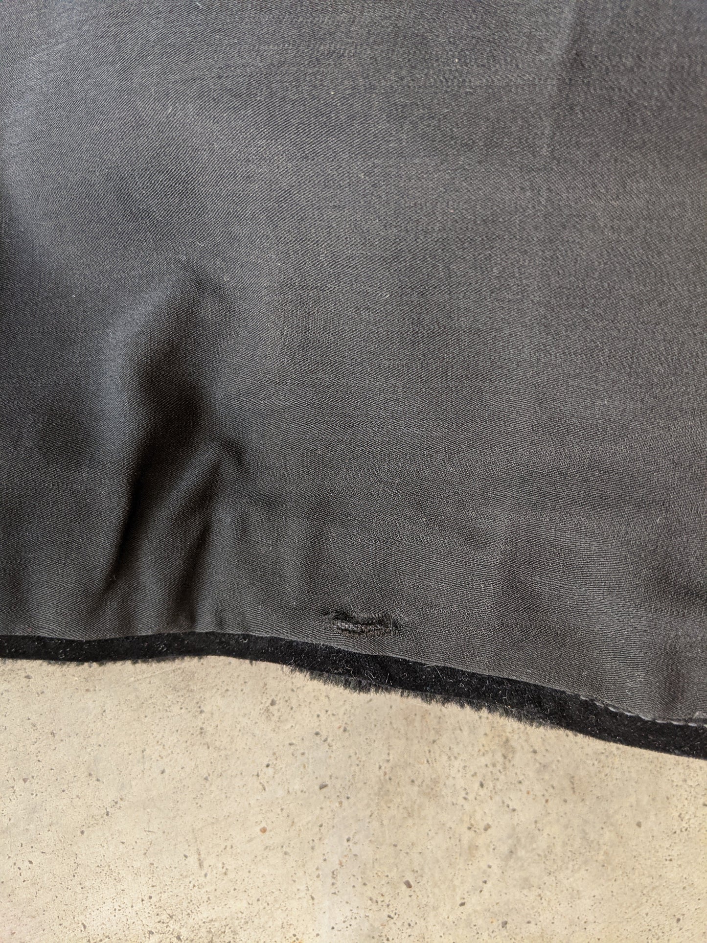 1890s Black Bodice + Skirt/Petticoat Ensemble