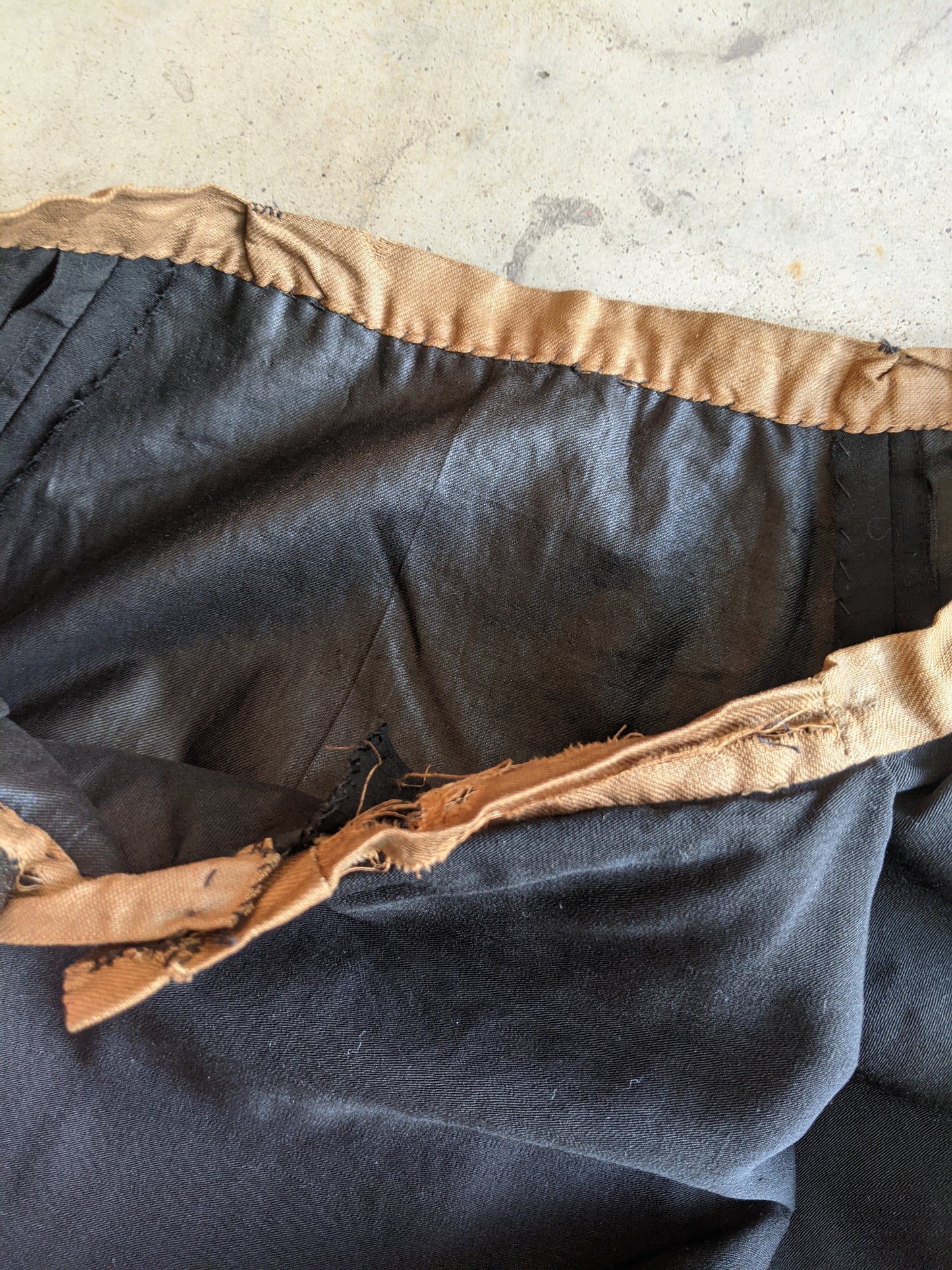 1890s Black Bodice + Skirt/Petticoat Ensemble