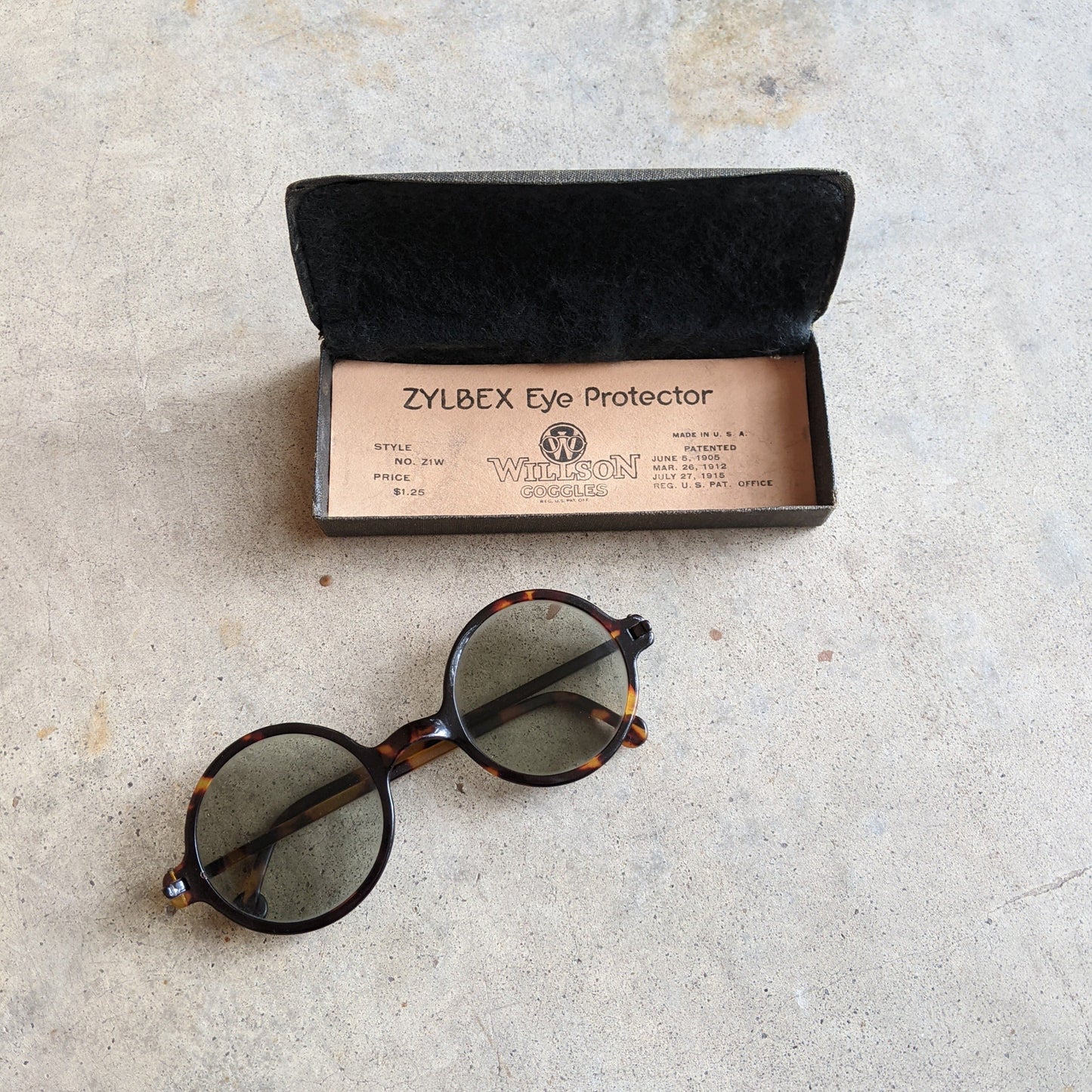 1910s-1920s Willson "Eye Protector" Glasses