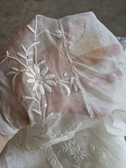 1910s Embroidered Lawn Dress