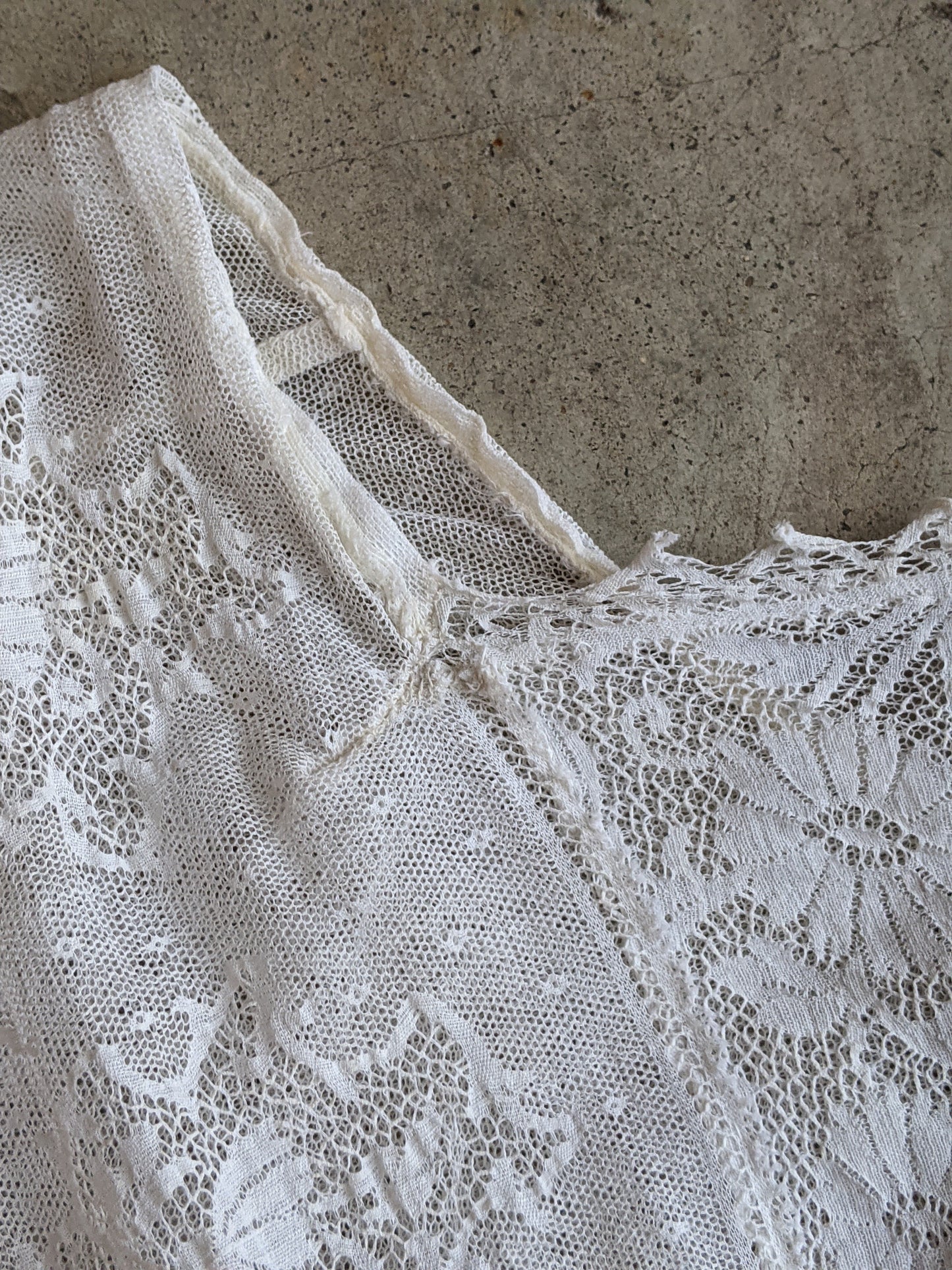 1910s Lace Dress