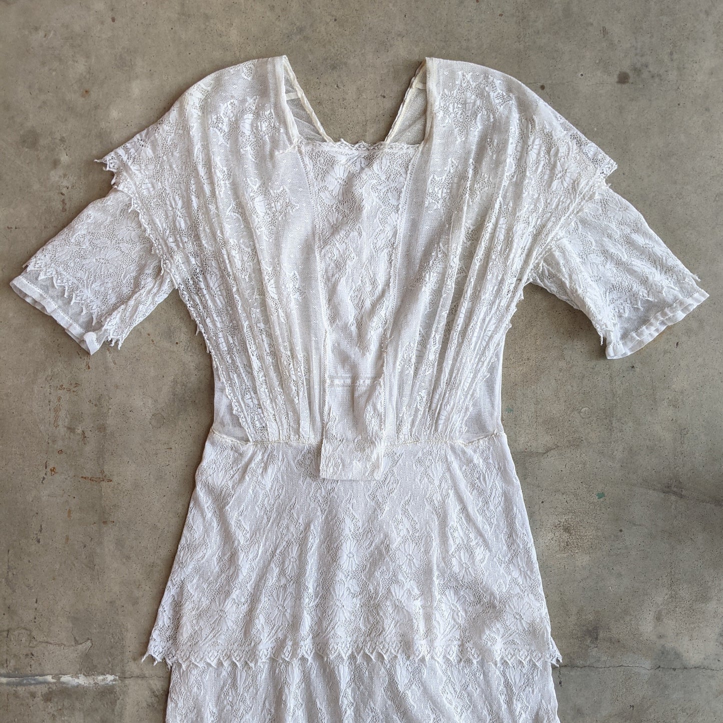 1910s Lace Dress