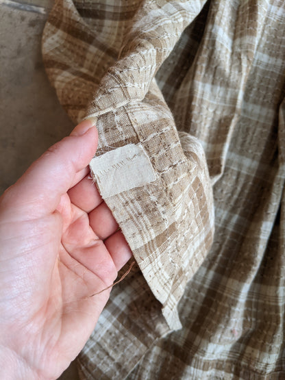 Antique Cotton Prairie Dress