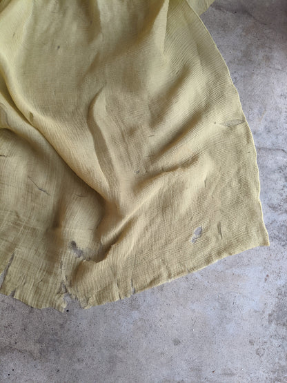 1910s-1920s Chartreuse Chiffon Cape | Study + Display