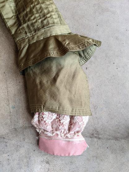 1900s Green + Pink Bodice | Study + Display