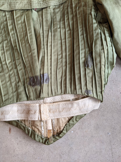 1900s Green + Pink Bodice | Study + Display
