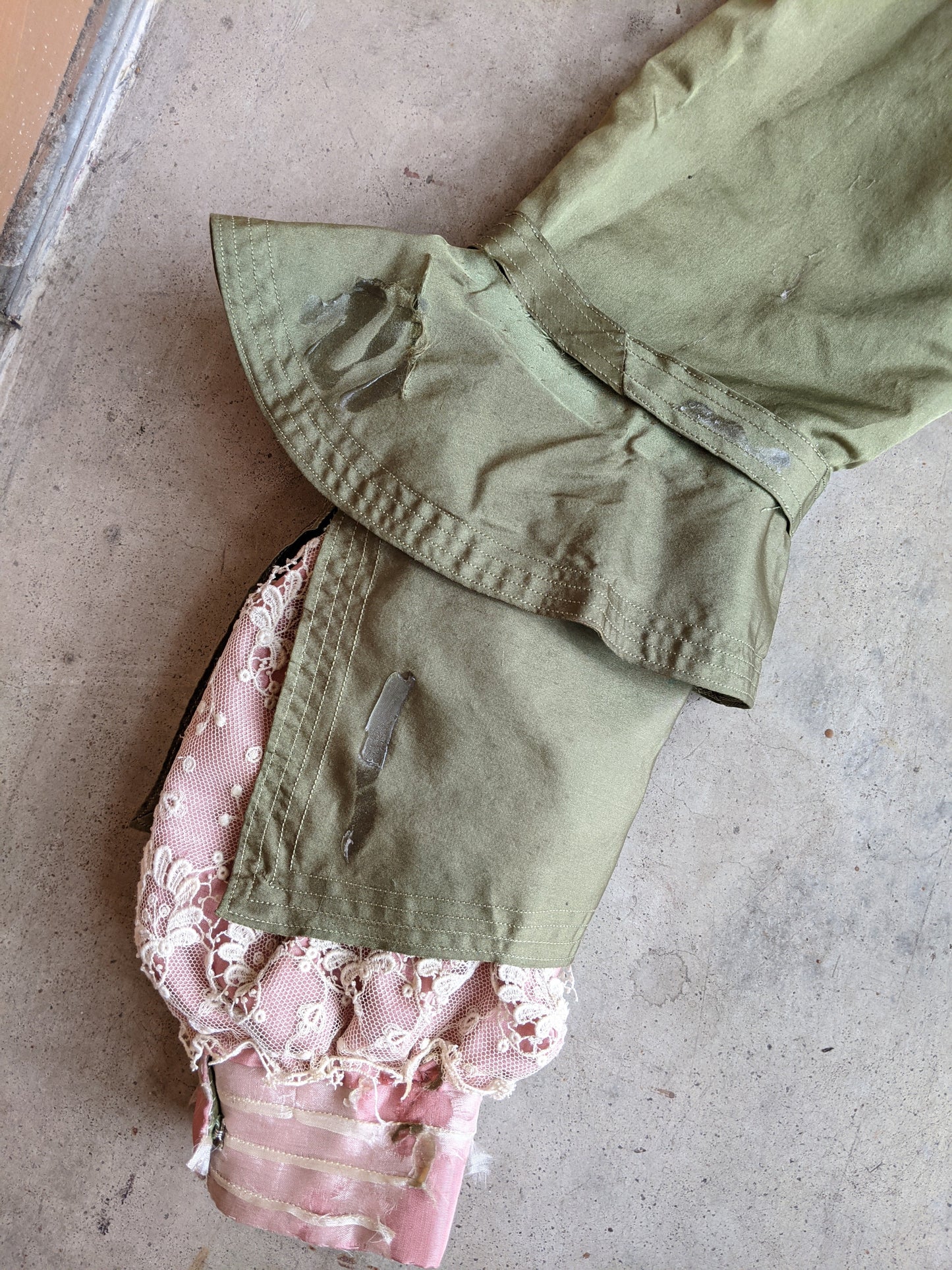 1900s Green + Pink Bodice | Study + Display