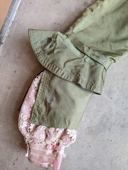 1900s Green + Pink Bodice | Study + Display