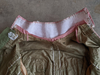 1900s Green + Pink Bodice | Study + Display