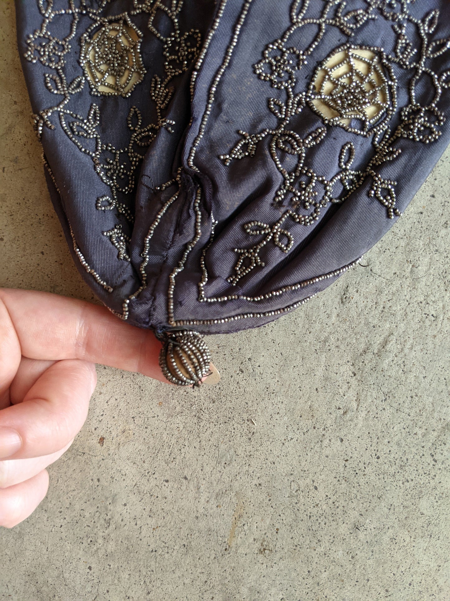Turn of the Century Spiderweb Purse