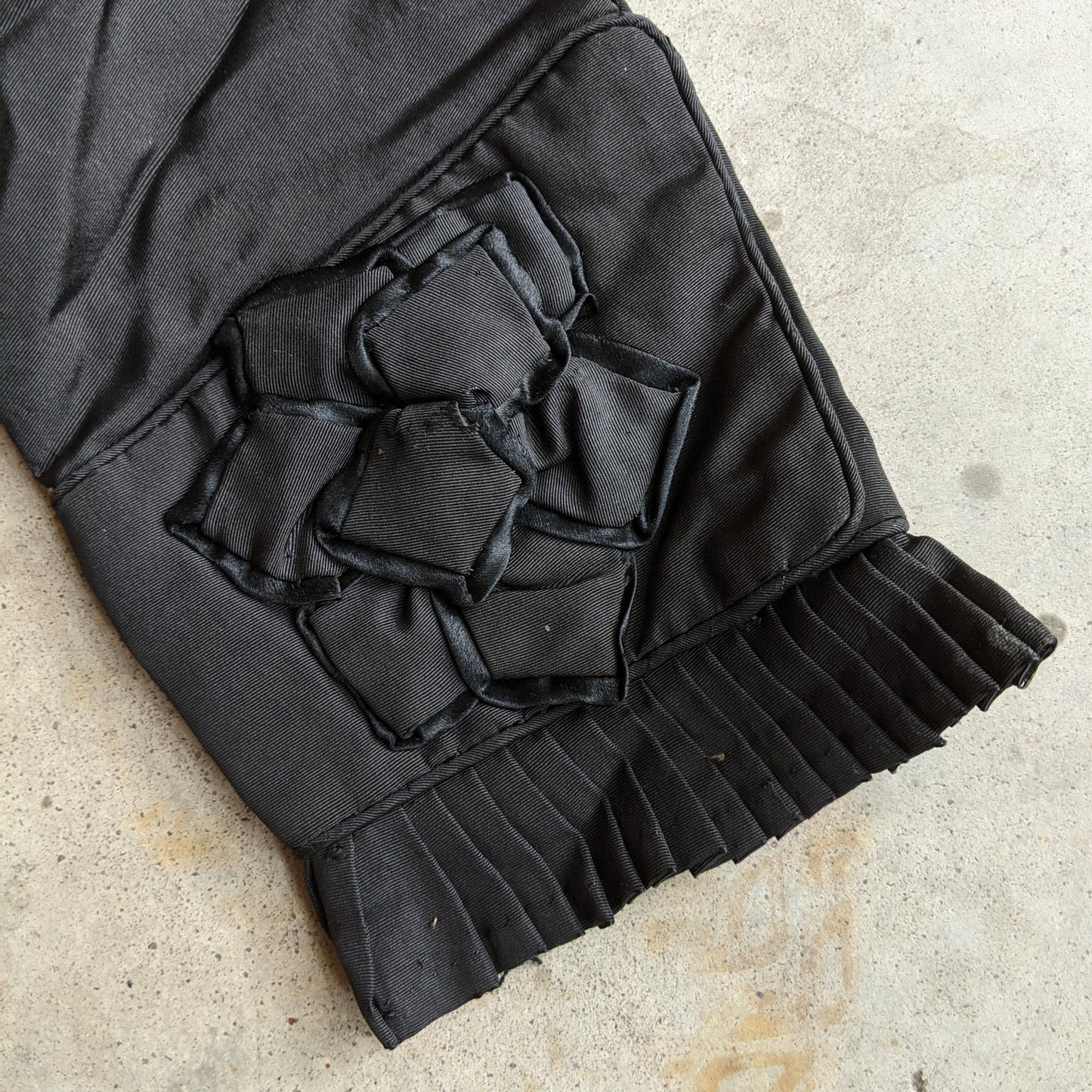 1870s Bombazine Bodice