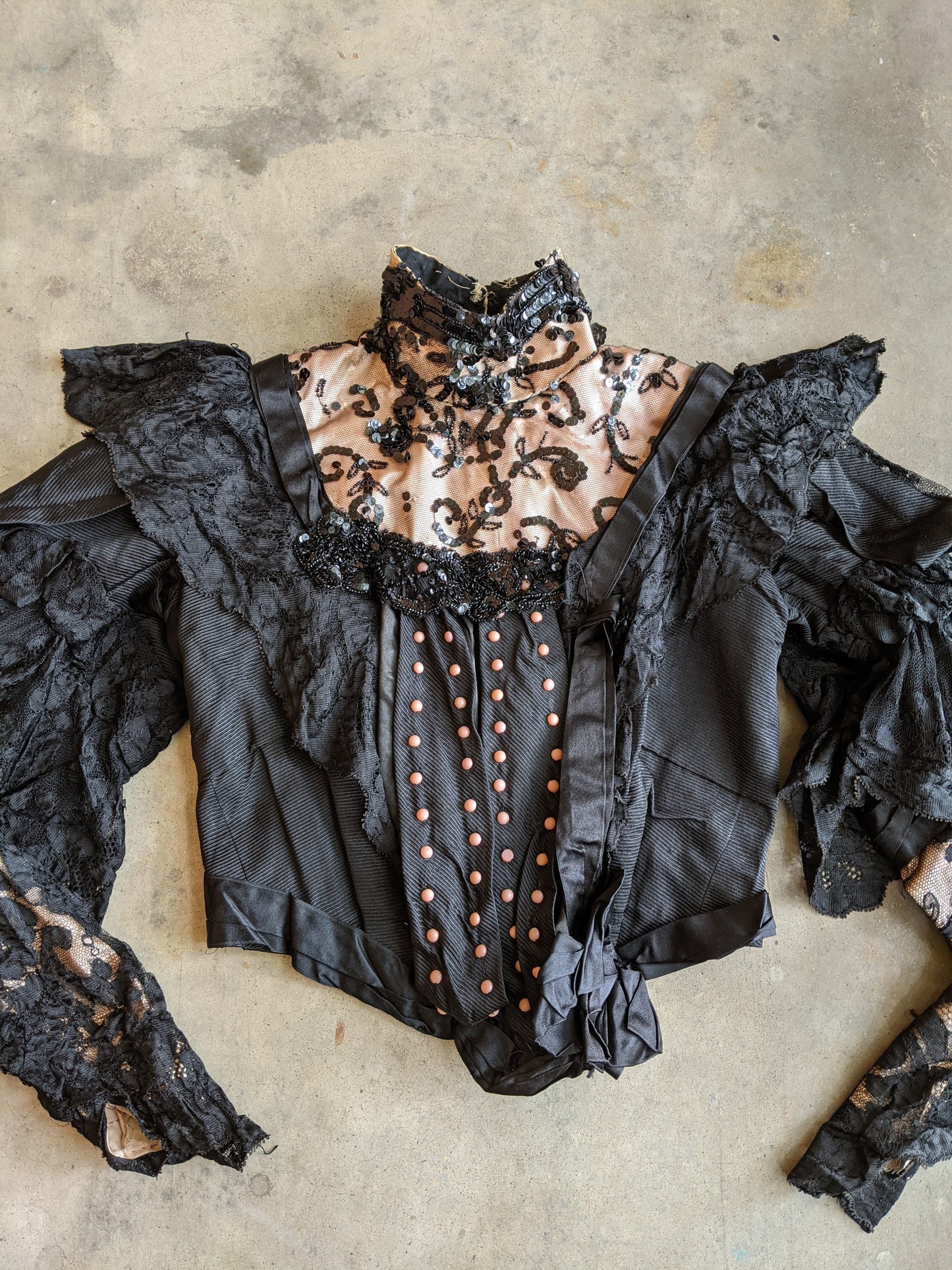 1900s Sequined Bodice
