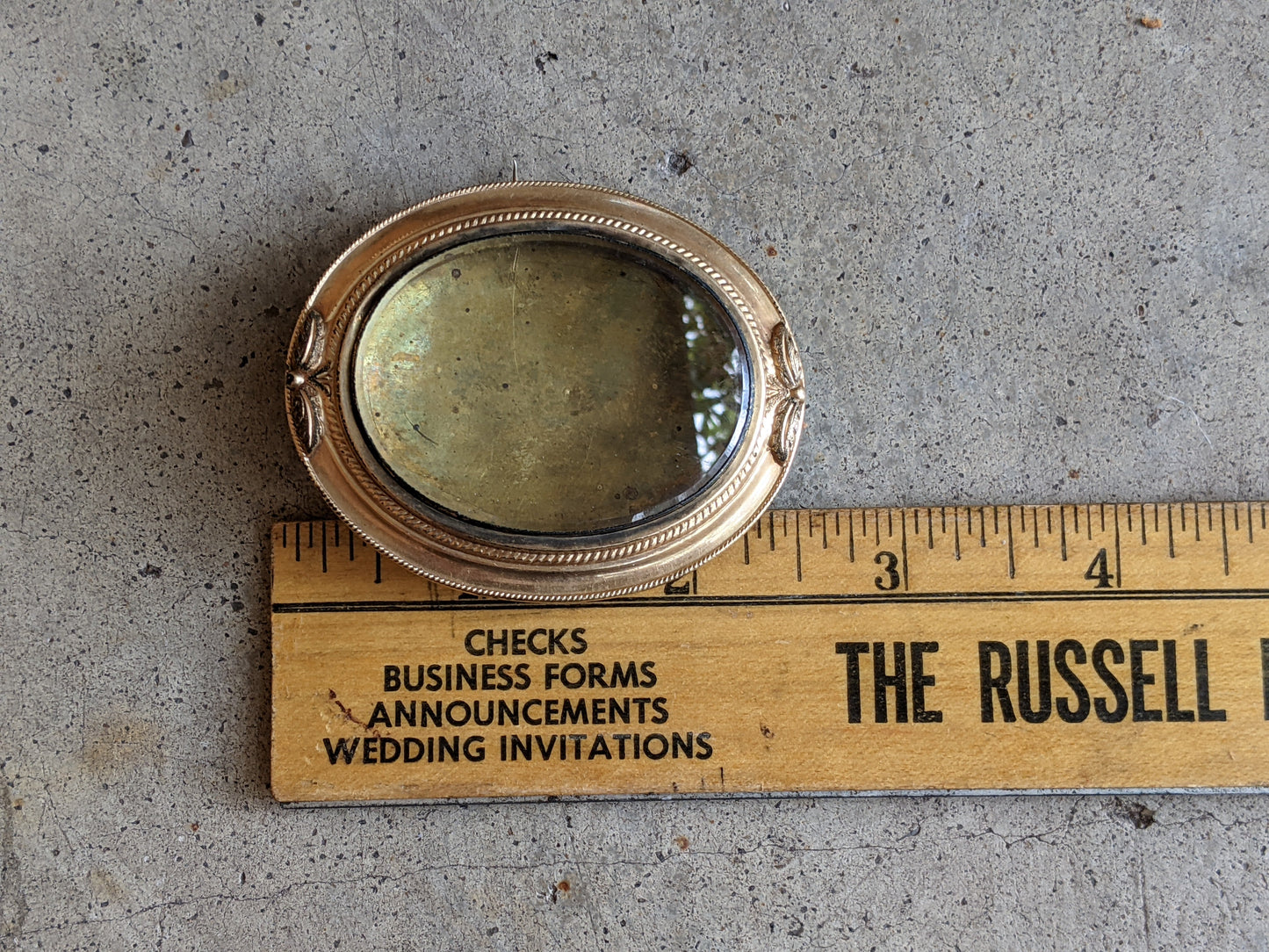 Mid-19th Century Empty Hair Brooch/Pendant