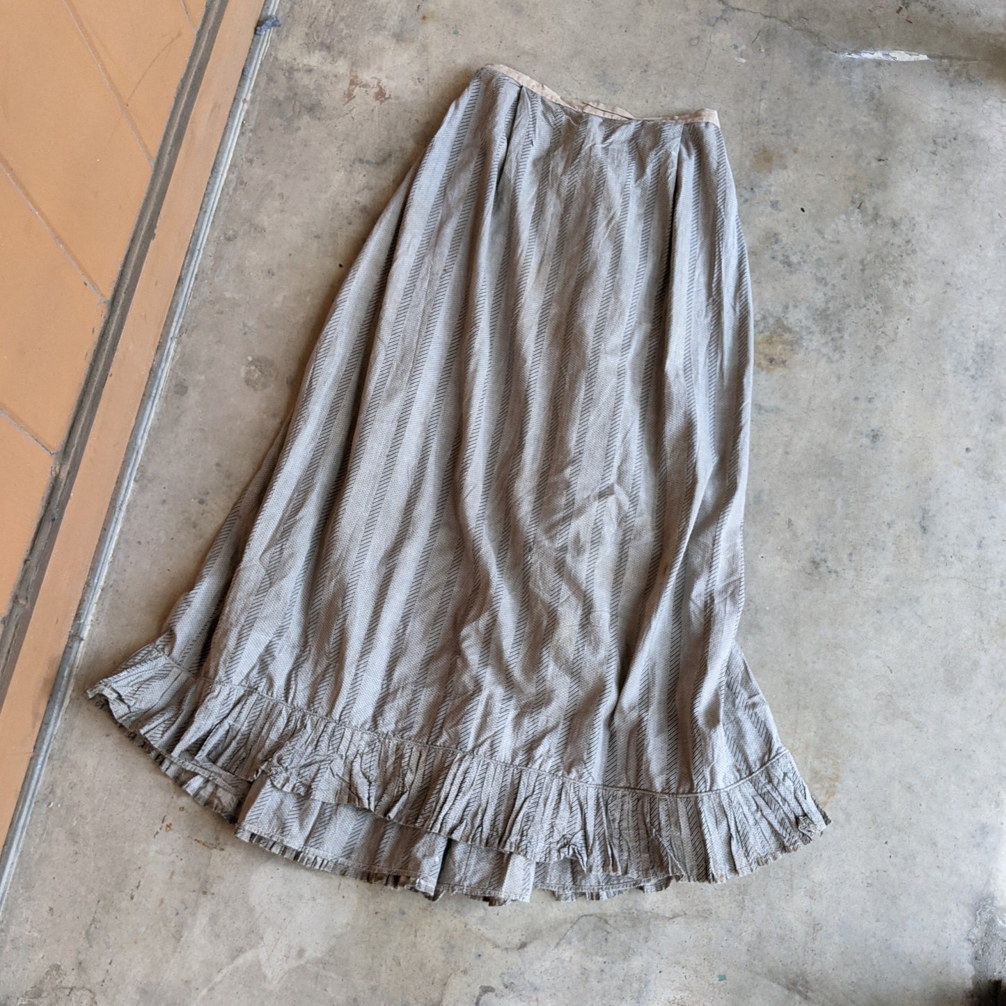 1890s-1900s Cotton Petticoat
