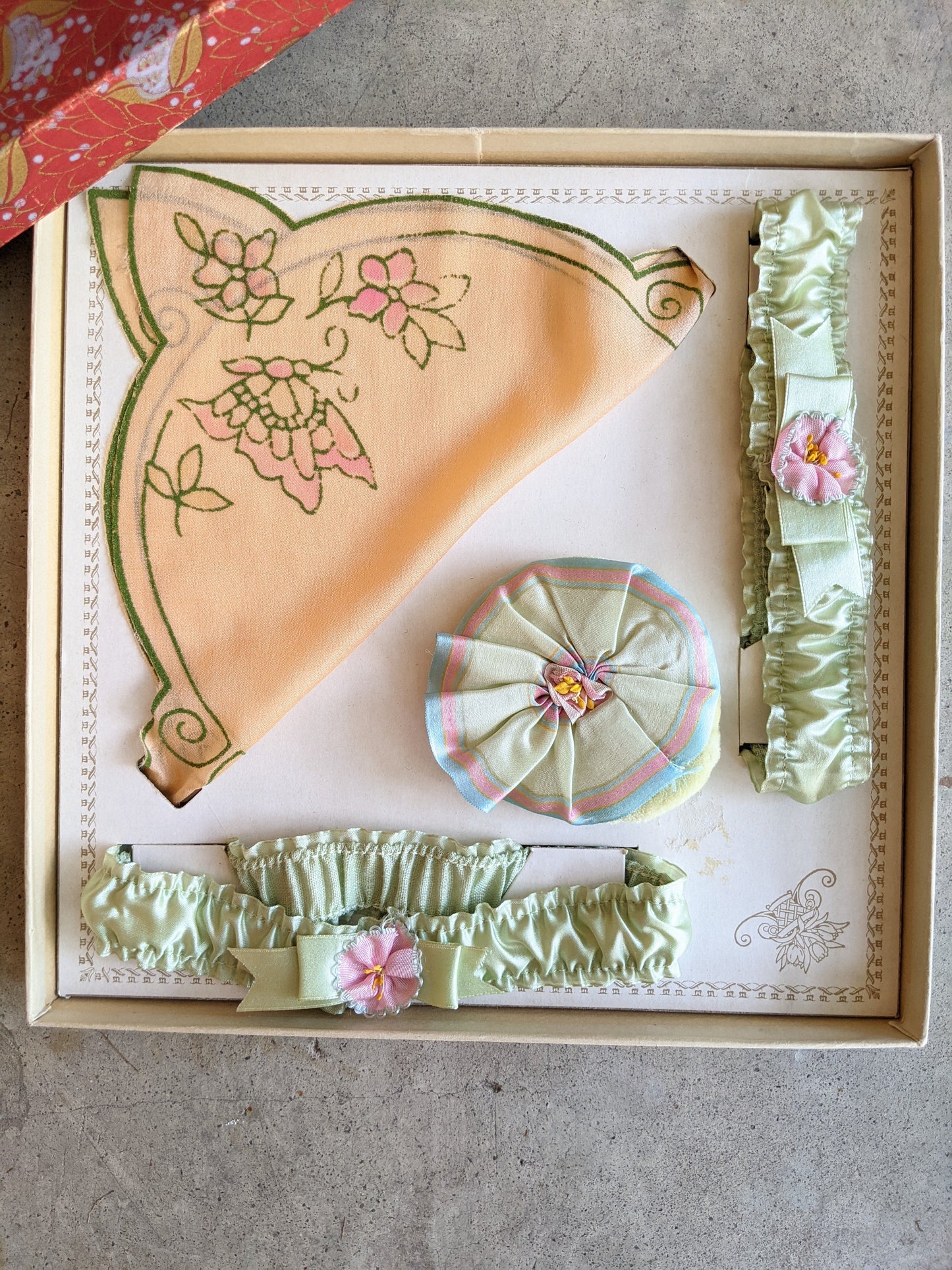 1920s Deadstock Garter Set