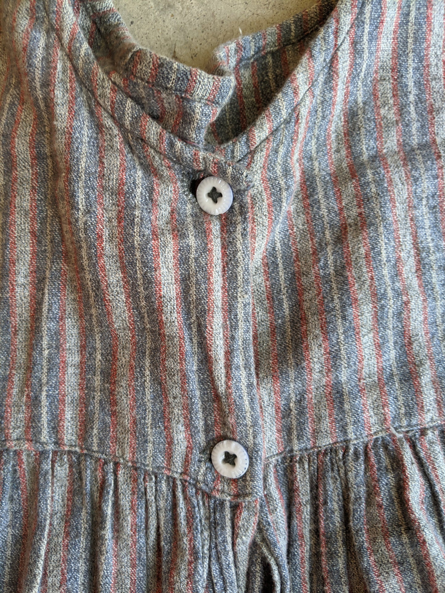 1910s-1920s Flannel Nightgown