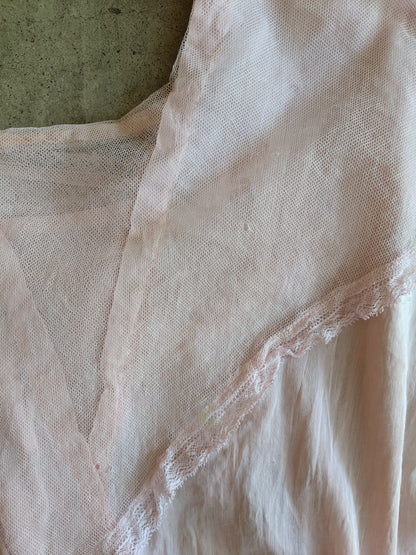 1910s Pink Cotton Dress