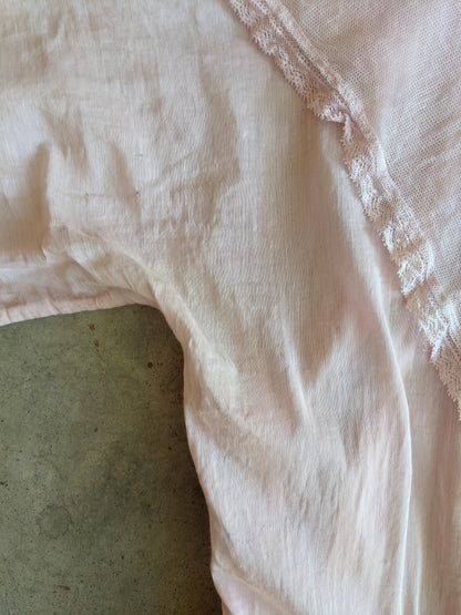 1910s Pink Cotton Dress