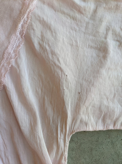 1910s Pink Cotton Dress