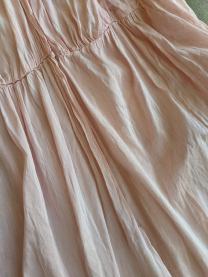 1910s Pink Cotton Dress