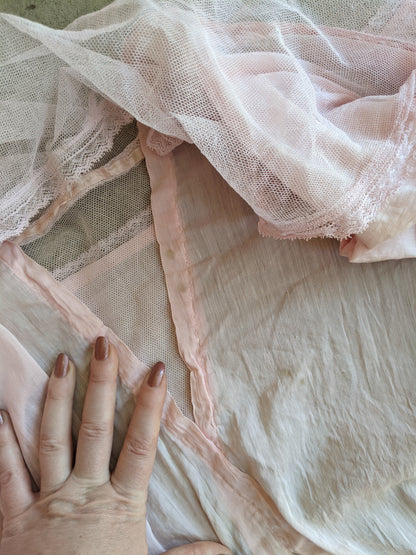 1910s Pink Cotton Dress