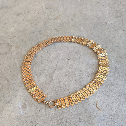 19th C. Gold Filled Fancy Chain