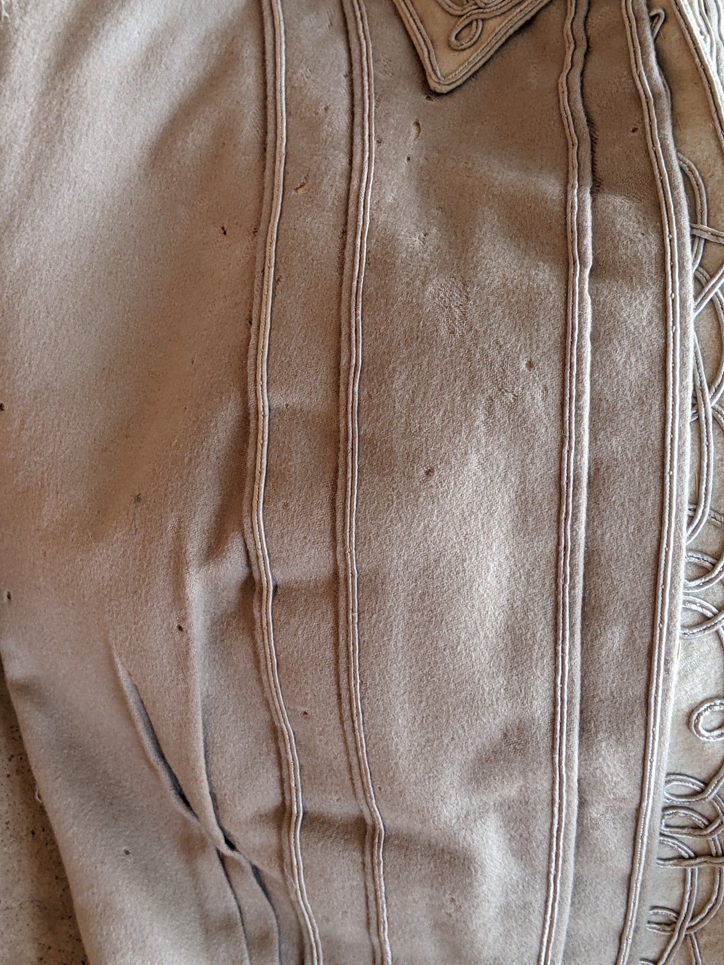 1905-1906 Grey Wool Ensemble | Study + Display