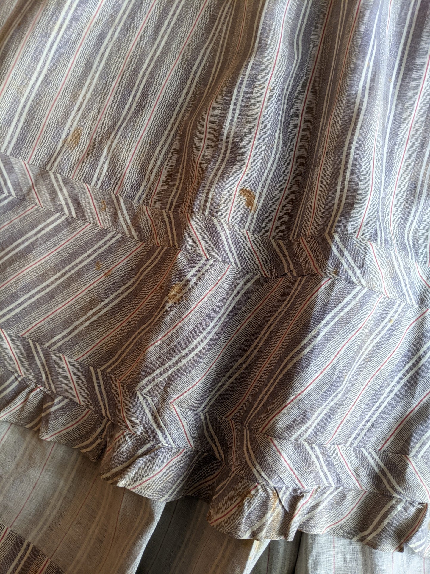 1880s Cotton Dress + Skirt