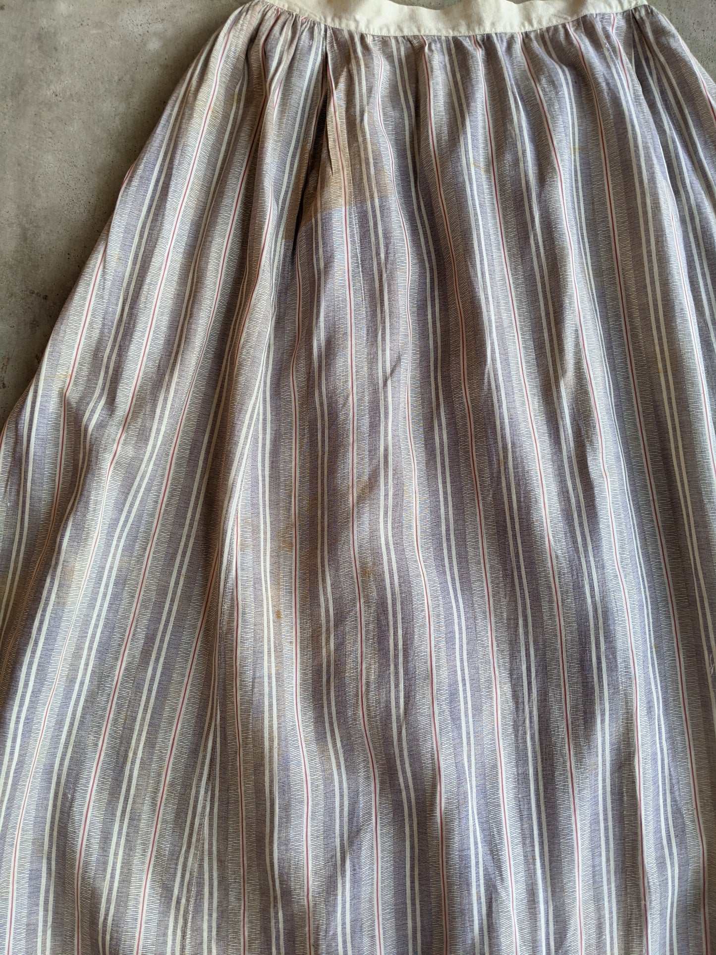 1880s Cotton Dress + Skirt