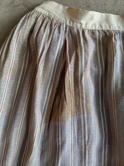 1880s Cotton Dress + Skirt