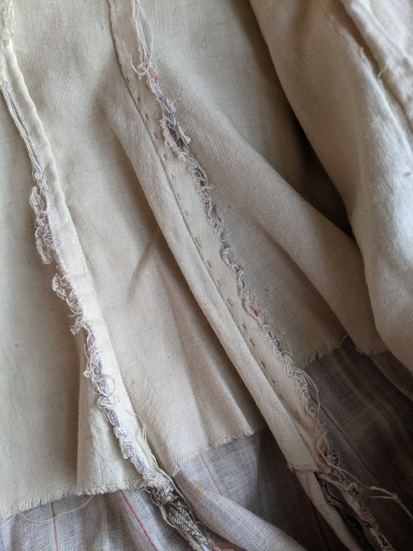 1880s Cotton Dress + Skirt