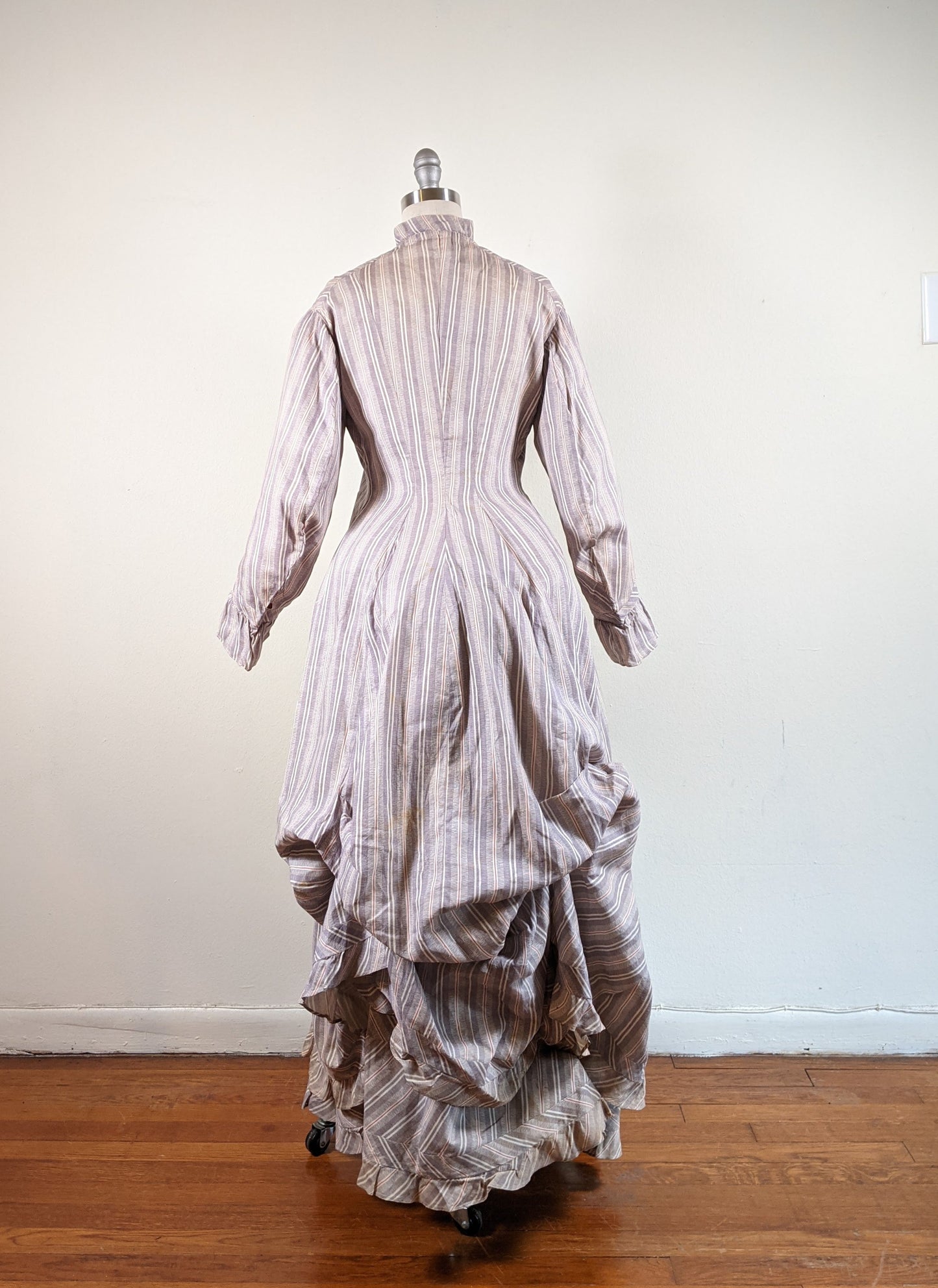 1880s Cotton Dress + Skirt