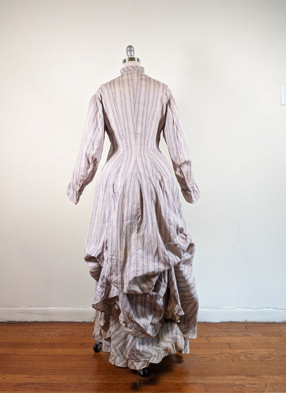 1880s Cotton Dress + Skirt