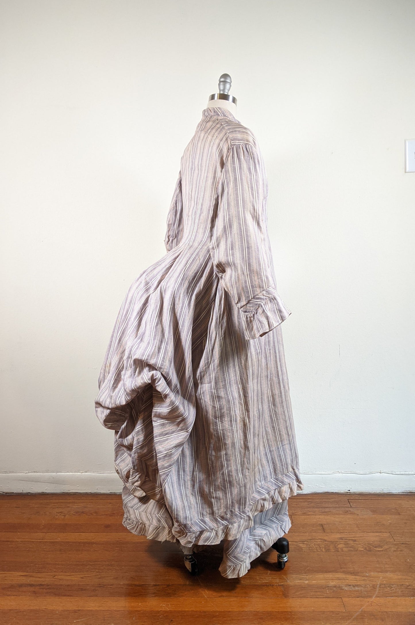 1880s Cotton Dress + Skirt
