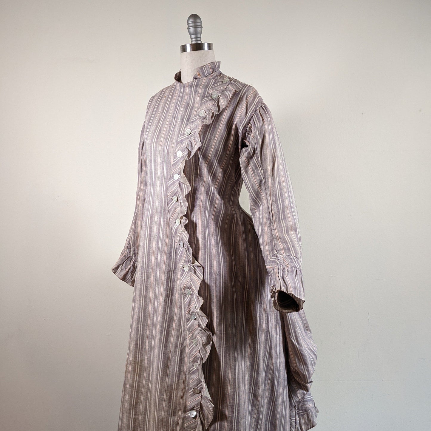1880s Cotton Dress + Skirt