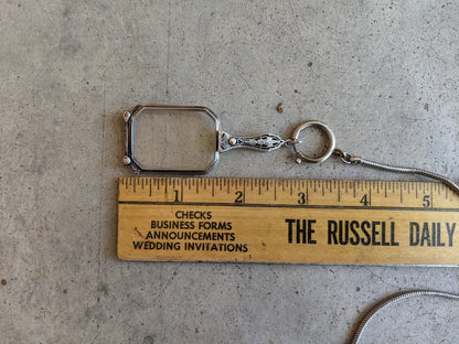 1900s-1910s Sterling Silver Lorgnette