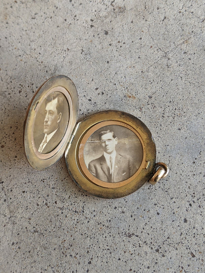 1890s-1900s Grape Motif Mourning Locket