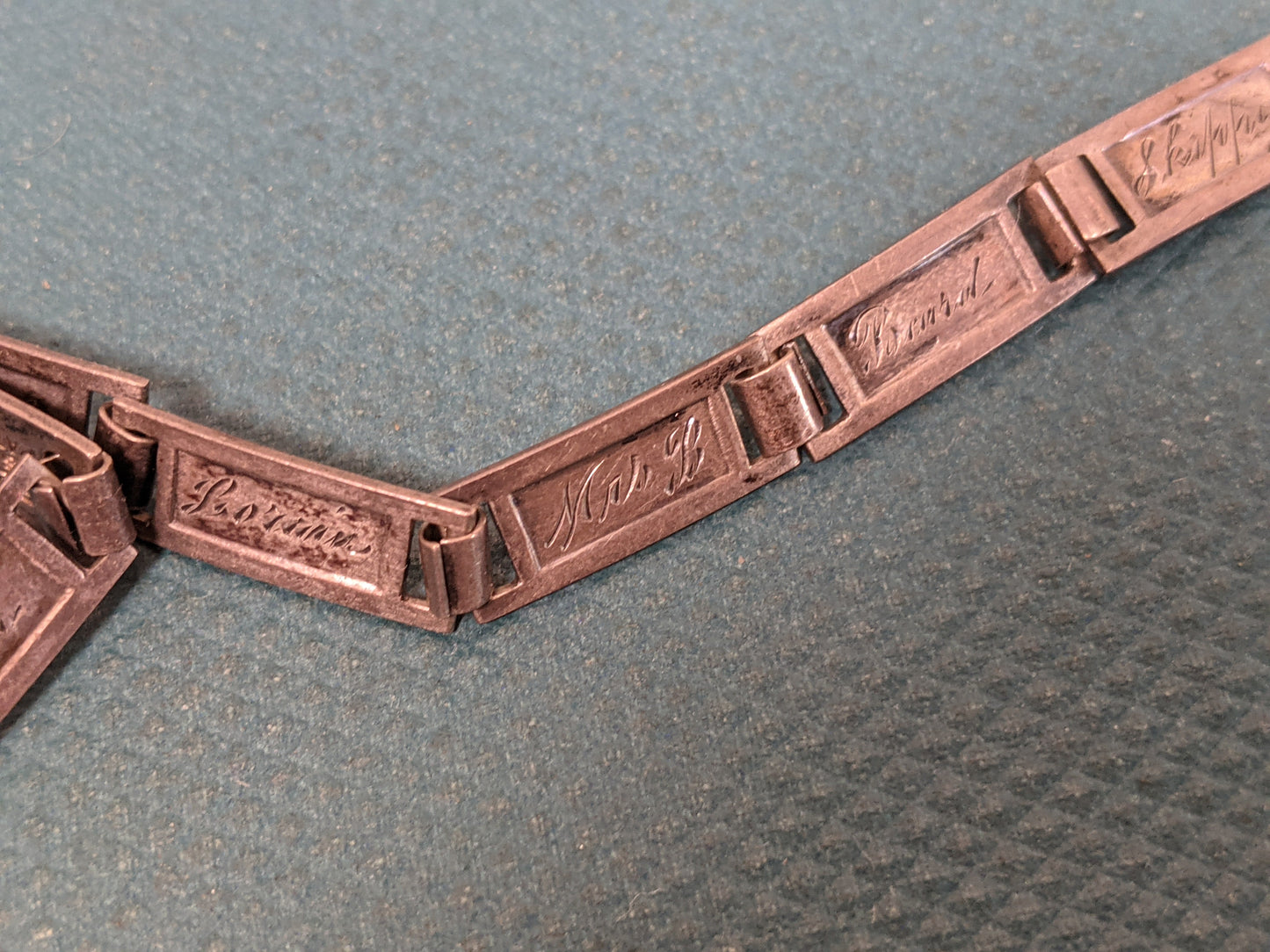 RESERVED | Silver Bob O Link Friendship Bracelet