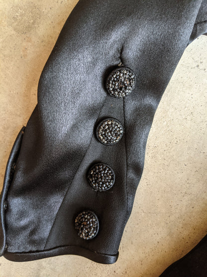 Black Silk Dress c. 1920