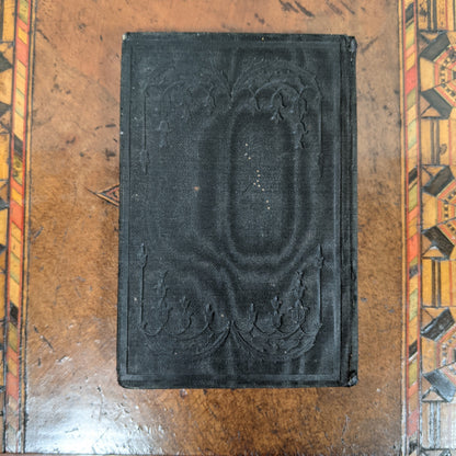 Gift For Mourners 19th Century Book + Lock of Hair
