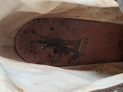 1910s-1920s Black Louis Heel Boots | Approx 6.5-7