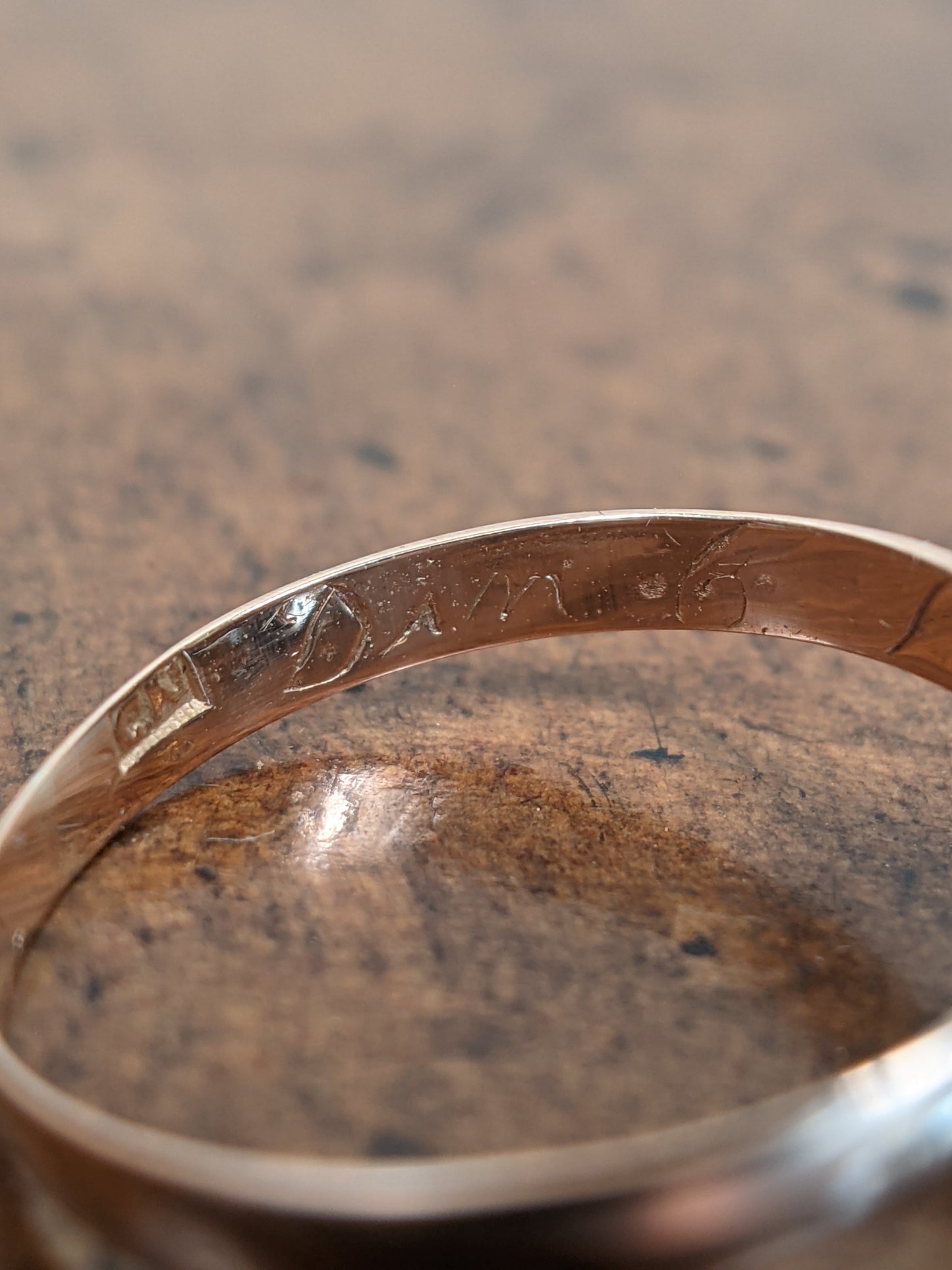 18th c Stuart Crystal Ring in Gold and Silver