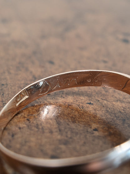 18th c Stuart Crystal Ring in Gold and Silver