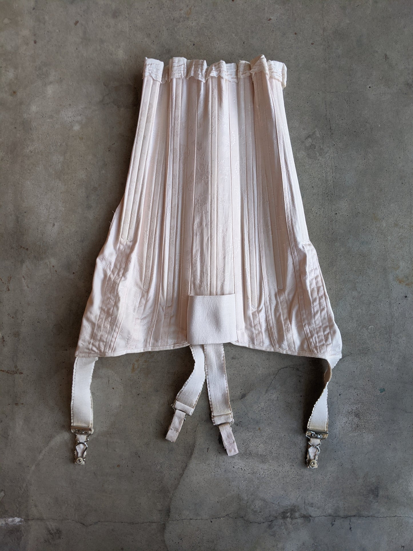 Late 1910s Pink Deadstock Gossard Corset | Sz 21