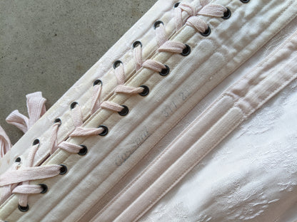 Late 1910s Pink Deadstock Gossard Corset | Sz 21