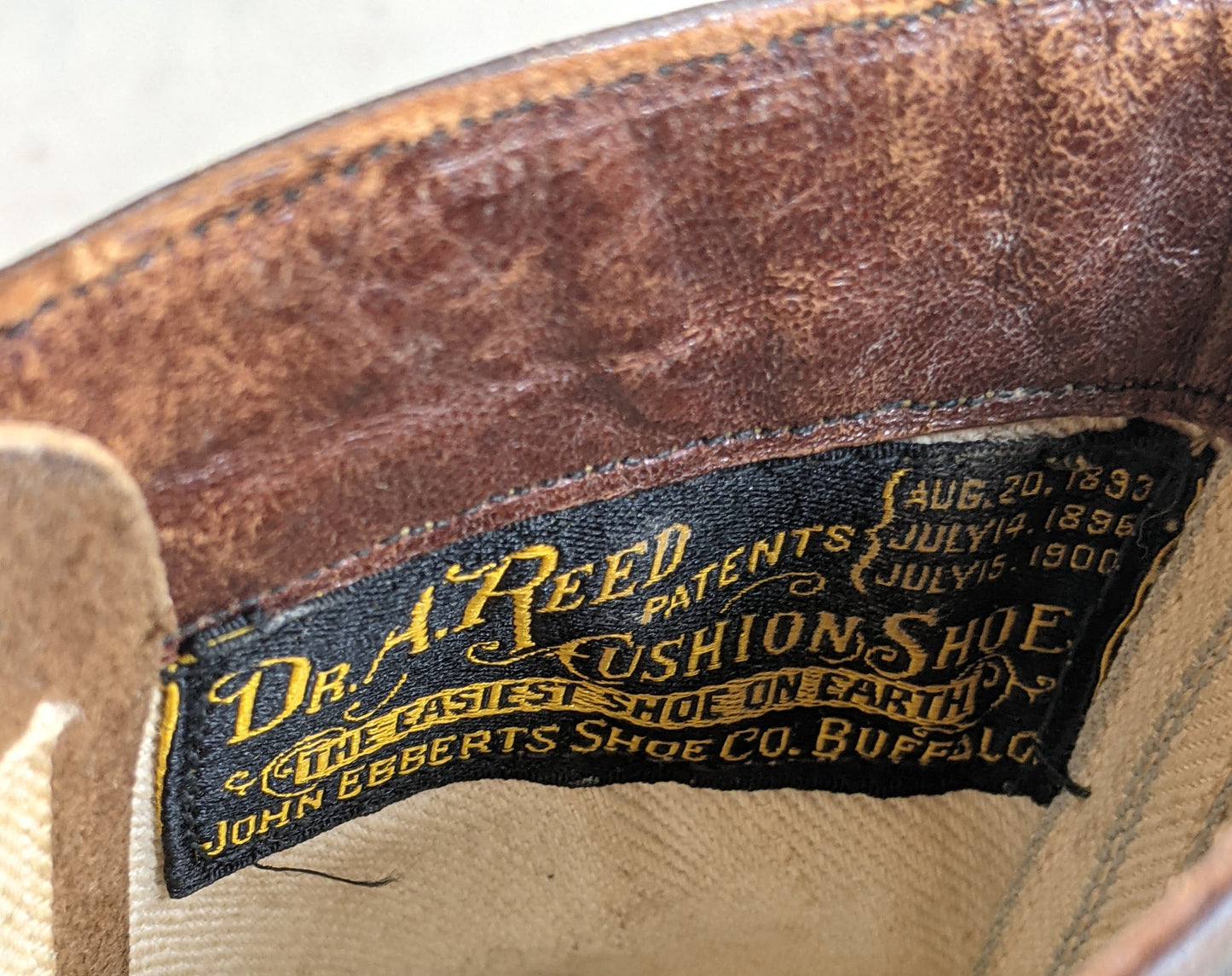 1910s-1920s Brown Louis Heel Boots | Sz 7.5-8