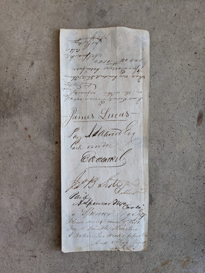 19th c. Papier Mache Folio / Blotter Book