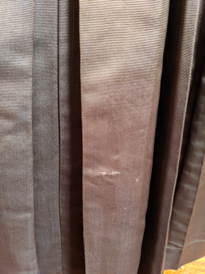 1908-1909 Red Ochre Silk Dress