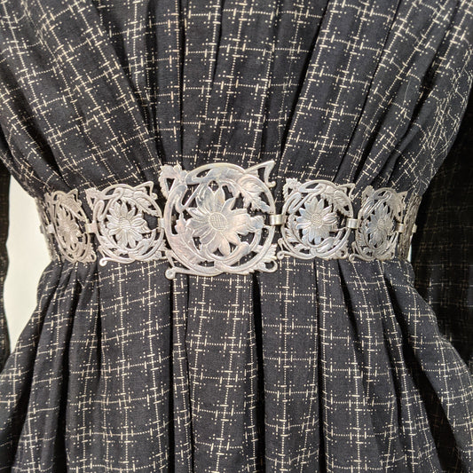 1900s EPNS Flower Belt | 26"